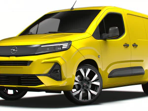 Opel Combo e Van SWB 2024 3D Model