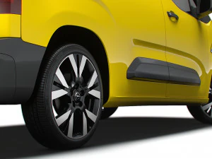 Opel Combo e Van SWB 2024 3D Model