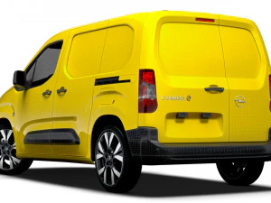 Opel Combo e Van SWB 2024 3D Model