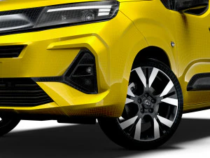 Opel Combo e Van SWB 2024 3D Model