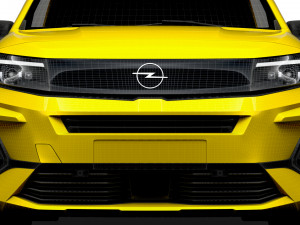 Opel Combo e Van SWB 2024 Modelo 3D