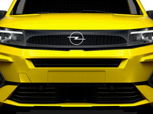 Opel Combo e Van SWB 2024 3D Model