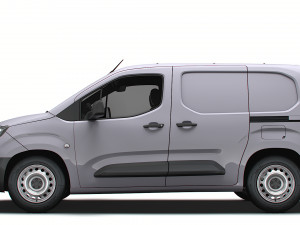 Peugeot e Partner SWB 2024 3D Model