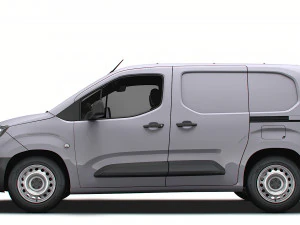 Peugeot e Partner SWB 2024 3D Model