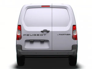 Peugeot e Partner SWB 2024 3D Model