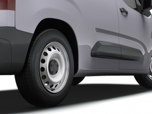 Peugeot e Partner SWB 2024 3D Model