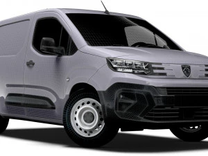 Peugeot e Partner SWB 2024 3D Model