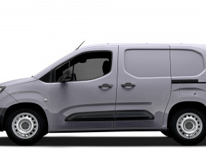 Peugeot e Partner SWB 2024 3D Model