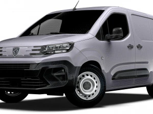 Peugeot e Partner SWB 2024 3D Model
