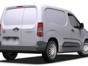 Toyota ProAce City Van Electric SWB 2024 3D Model