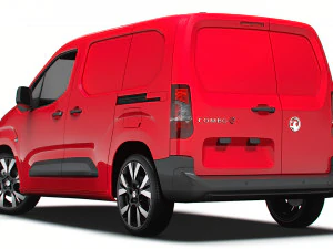 Vauxhall Combo e Van SWB 2024 3D Model