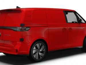 VW ID Buzz Cargo GTX 2024 3D Model