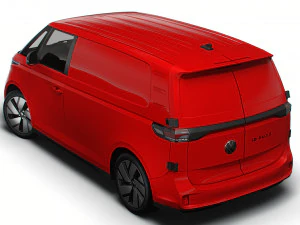 VW ID Buzz Cargo GTX 2024 3D Model