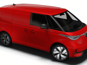 VW ID Buzz Cargo GTX 2024 3D Model