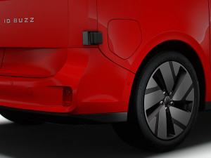 VW ID Buzz Cargo GTX 2024 3D Model