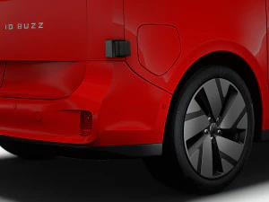 VW ID Buzz Cargo GTX 2024 3D Model