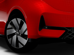 VW ID Buzz Cargo GTX 2024 3D Model