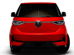 VW ID Buzz Cargo GTX 2024 3D Model