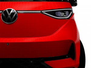 VW ID Buzz Cargo GTX 2024 3D Model
