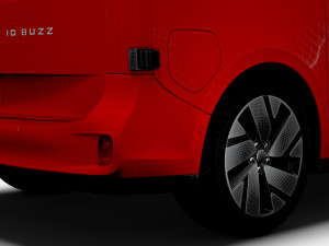 VW ID Buzz Cargo GTX 2024 3D Model