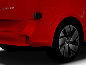 VW ID Buzz Cargo GTX 2024 3D Model