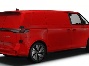 VW ID Buzz Cargo LWB GTX 2024 Modelo 3D