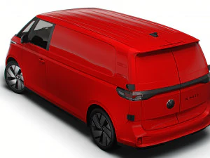 VW ID Buzz Cargo LWB GTX 2024 Modelo 3D