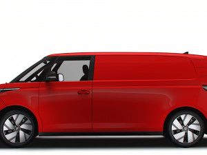VW ID Buzz Cargo LWB GTX 2024 3D Model