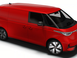 VW ID Buzz Cargo LWB GTX 2024 3D Model