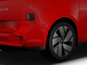 VW ID Buzz Cargo LWB GTX 2024 3D Model