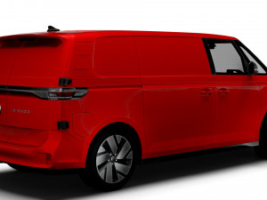 VW ID Buzz Cargo LWB GTX 2024 3D Model