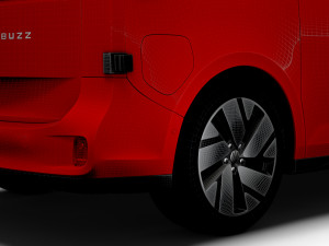 VW ID Buzz Cargo LWB GTX 2024 3D Model