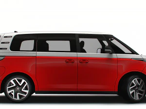 VW ID Buzz GTX 2024 3D Model