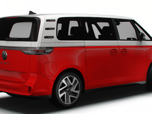 VW ID Buzz GTX 2024 3D Модель