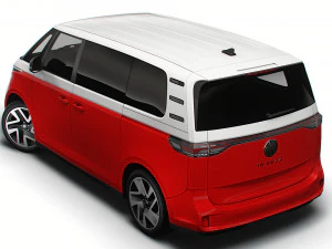 VW ID Buzz GTX 2024 3D Model