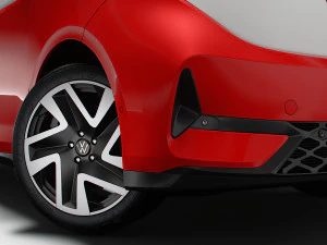 VW ID Buzz GTX 2024 3D Model