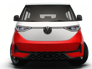 VW ID Buzz GTX 2024 3D Model