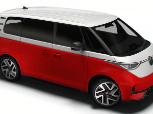 VW ID Buzz GTX 2024 3D Model