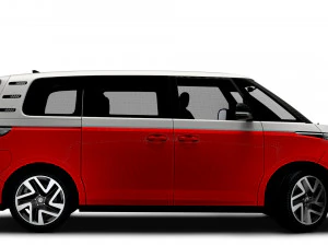 VW ID Buzz GTX 2024 3D Model