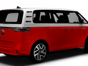VW ID Buzz GTX 2024 3D Модель