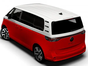 VW ID Buzz GTX 2024 3D Model