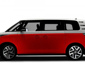 VW ID Buzz GTX 2024 3D Model