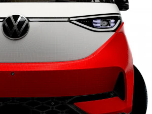 VW ID Buzz GTX 2024 3D Model