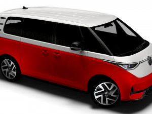 VW ID Buzz GTX 2024 3D Модель