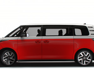 VW ID Buzz GTX LWB 2024 3D Model