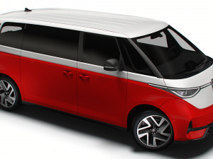 VW ID Buzz GTX LWB 2024 3D Model