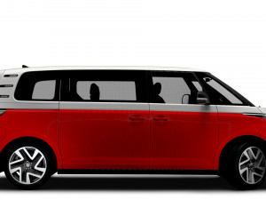 VW ID Buzz GTX LWB 2024 3D Model
