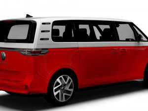 VW ID Buzz GTX LWB 2024 3D Model