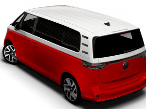 VW ID Buzz GTX LWB 2024 3D Model