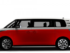 VW ID Buzz GTX LWB 2024 3D Model